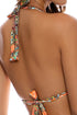 Luli Fama Seashell Jewel TRIANGLE HALTER TOP